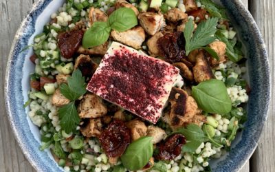 Salade de feta au sumac